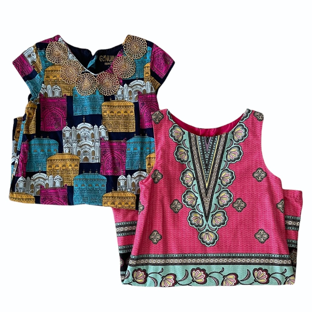 ⬇️Price⬇️ VGUC Bundle of 2 Genuine Kids OshKosh Dresses 4T